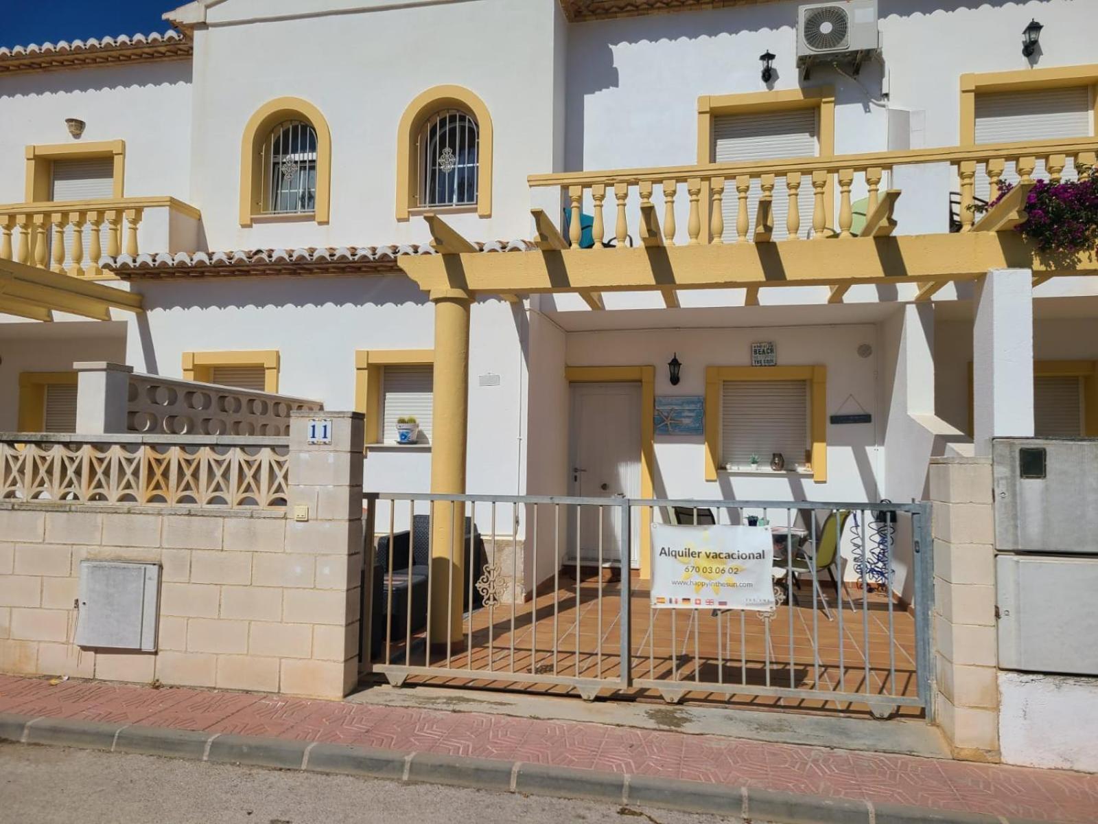 דניה Bungalow Pueblo Mar En Els Poblets. מראה חיצוני תמונה
